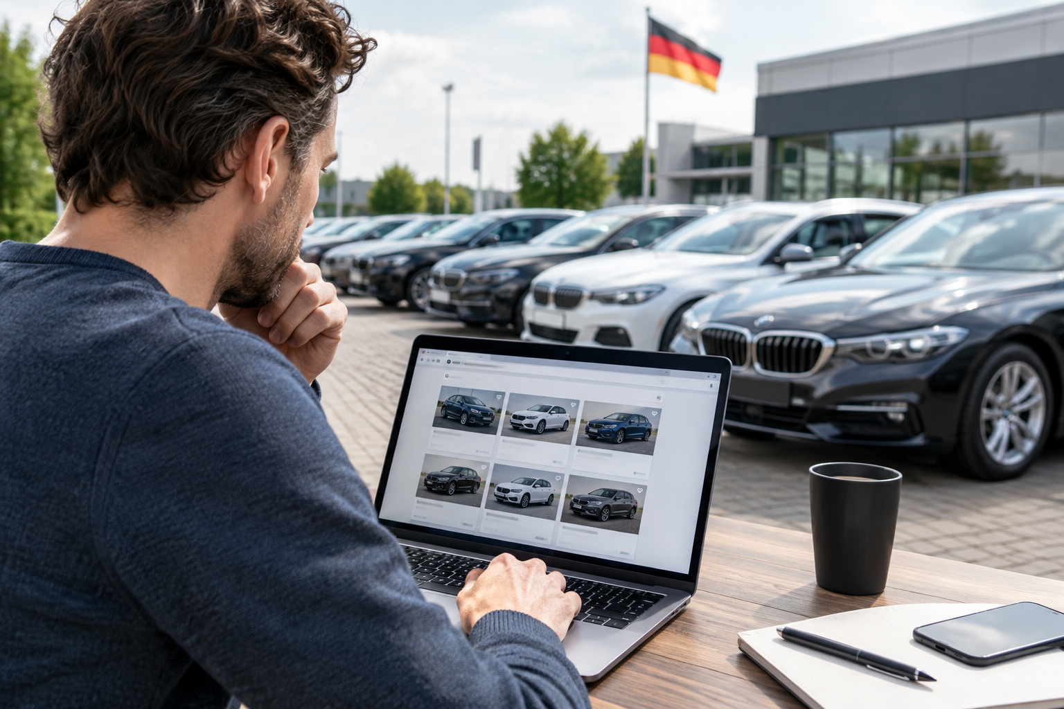 Een tweedehands auto uit Duitsland: stappen van advertentie tot kenteken
